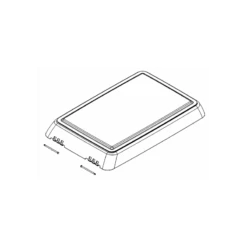 DOMETIC Couvercle De Rechange Midi Heki Style