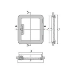 DOMETIC Portillon De Service SK 5 7 DOMETIC Portillon De Service SK 5 -Fiamma Boutique dometic portillon de service sk 5 3