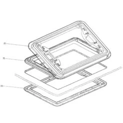 DOMETIC Heki 1 Pièces Détachées