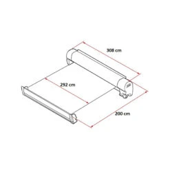 FIAMMA F45 S 300 | VW T5 T6 L2 18 FIAMMA F45 S 300 | VW T5 T6 L2 -Fiamma Boutique fiamma f45 s 300 vw t5 t6 l2 7