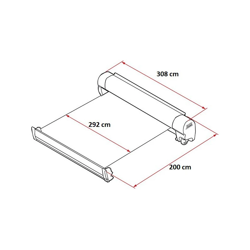 FIAMMA F45 S 300 | VW T5 T6 L2 8 FIAMMA F45 S 300 | VW T5 T6 L2 – Image 8