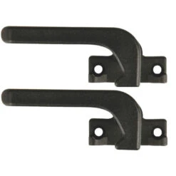 PLASTOFORM Lot De Fermetures Sans Bouton Noire