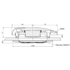 SIROCO Aérateur 3003 + Sensyo 24 V 7 SIROCO Aérateur 3003 + Sensyo 24 V -Fiamma Boutique siroco aerateur 3003 sensyo 3