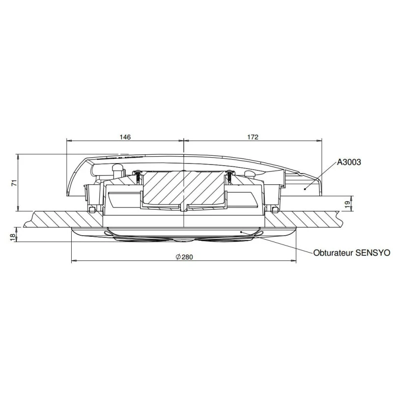 SIROCO Aérateur 3003 + Sensyo 24 V 4 SIROCO Aérateur 3003 + Sensyo 24 V – Image 4
