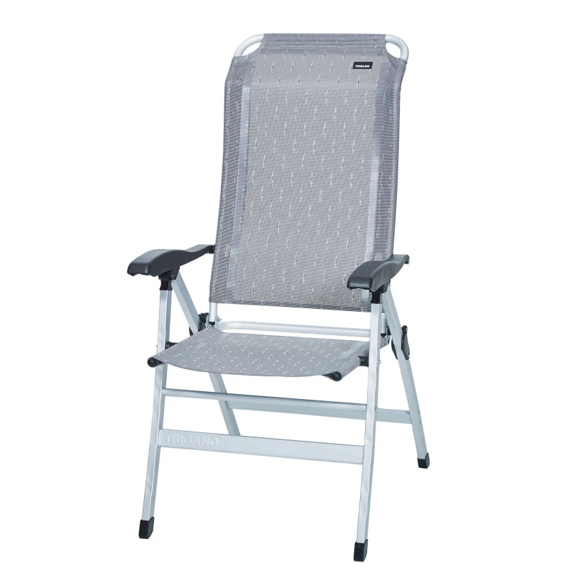 TRIGANO Fauteuil De Camping Alu Dossier Haut Eco 1 TRIGANO Fauteuil De Camping Alu Dossier Haut Eco
